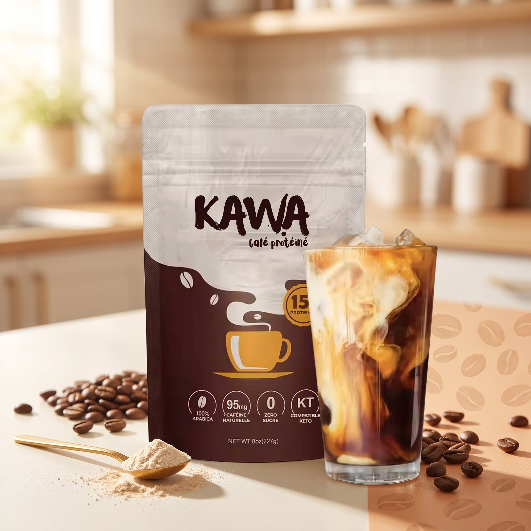 Pack KAWA 30 portions avec iced coffee